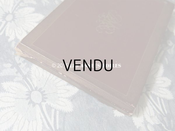 画像3: 19世紀末 アンティーク DMC 刺繍図案帳 ALPHABET DE LA BRODEUSE  ファーストエディション (3)