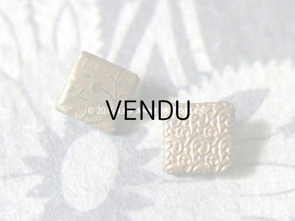 画像4: 1900年代 アンティーク 小さなボタン 6ピース (4)