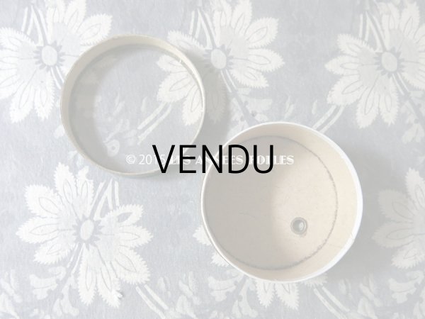 画像3: アンティーク ギャラリーラファイエット 硝子の蓋の糸箱 スレッドケース - AUX GALERIES LAFAYETTE - (3)