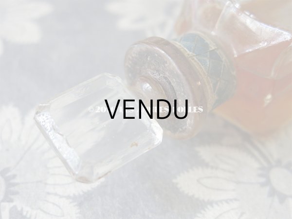 画像10: 1895年 アンティーク パフュームボトル 菫 QUINTESSENCE DE VIOLETTES DE PARME - GELLE FRERES PARIS - (10)