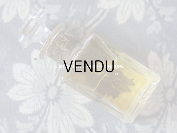 画像11: アンティーク パフュームボックス & パフュームボトル ESSENCE POUR LE MOUCHOIR - VIBERT FRERES PARIS - (11)