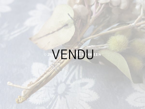 画像6: 19世紀 アンティーク コサージュ ライラック (6)