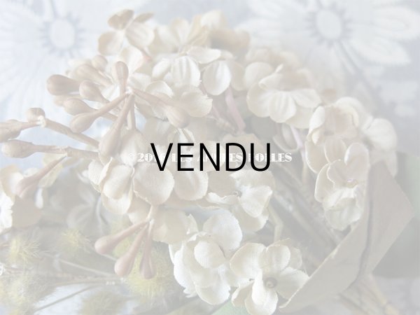 画像4: 19世紀 アンティーク コサージュ ライラック (4)