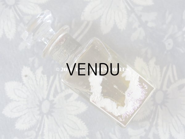 画像9: アンティーク パフュームボックス & パフュームボトル ESSENCE POUR LE MOUCHOIR - VIBERT FRERES PARIS - (9)