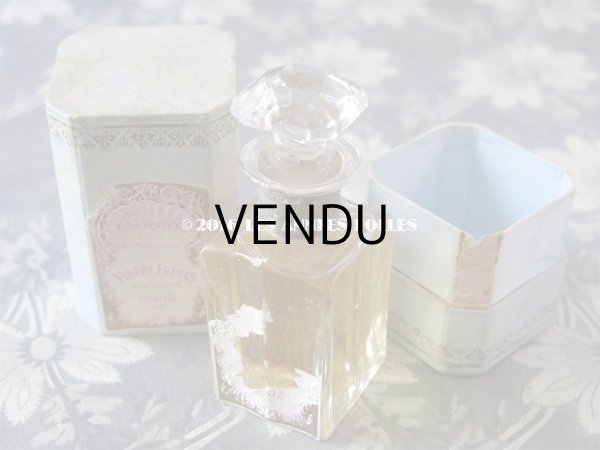 画像6: アンティーク パフュームボックス & パフュームボトル ESSENCE POUR LE MOUCHOIR - VIBERT FRERES PARIS - (6)