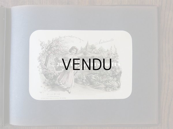 画像7: 1914年 アンティーク カタログ バテムのお菓子箱のラベル 23点 見本帳 ハードカバー (7)
