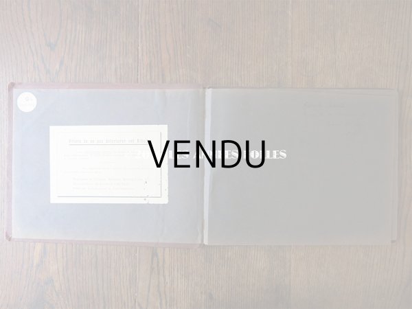 画像5: 1914年 アンティーク カタログ バテムのお菓子箱のラベル 23点 見本帳 ハードカバー (5)