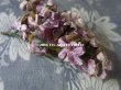 画像6: 19世紀末 アンティーク  シルク製ベルベット 紫の花のコサージュ (6)
