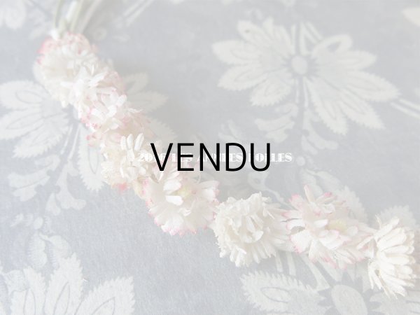 画像8: 1930年代 アンティーク デイジーのヘッドリース  (8)