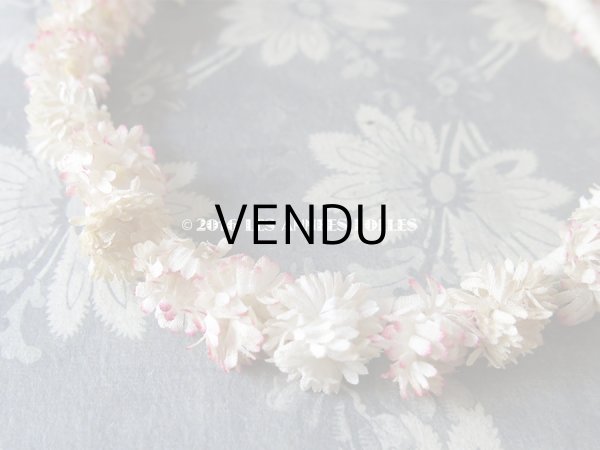 画像9: 1930年代 アンティーク デイジーのヘッドリース  (9)