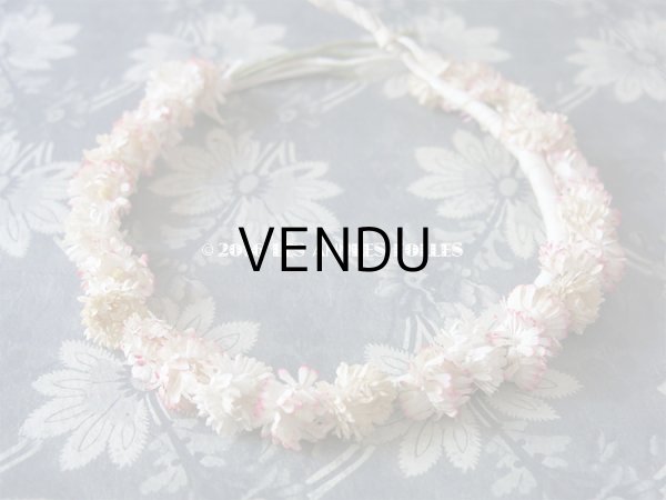 画像4: 1930年代 アンティーク デイジーのヘッドリース  (4)