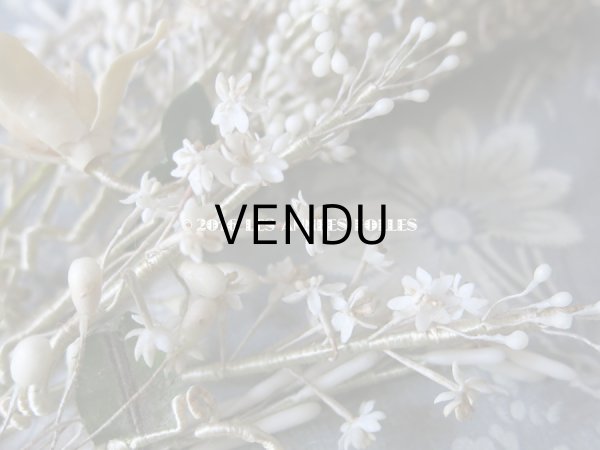 画像14: 19世紀末 アンティーク ワックスフラワーのブーケ (14)