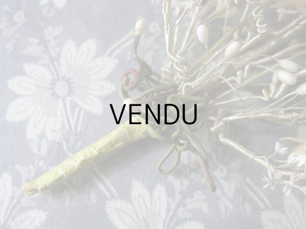 画像5: 19世紀末 アンティーク ワックスフラワーのブーケ (5)