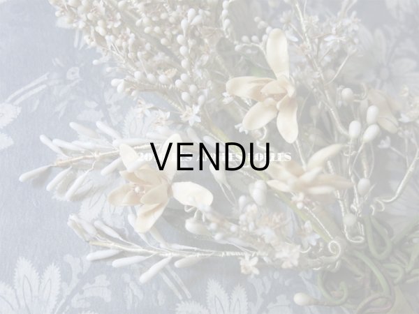 画像6: 19世紀末 アンティーク ワックスフラワーのブーケ (6)