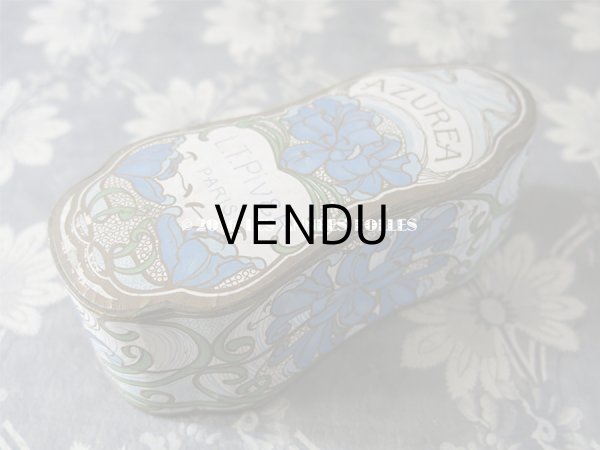 画像3: アンティーク パフュームボックス AZUREA - L.T.PIVER - (3)