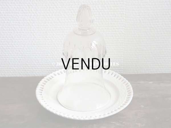 画像3: 19世紀 アンティーク お菓子＆チーズ用 ガラスドーム  (3)