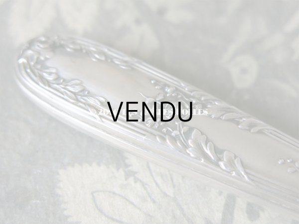 画像4: 1900年代 アンティーク シルバー製 シーリングスタンプ 薔薇模様 【 C.H 】 シルバー950 (4)