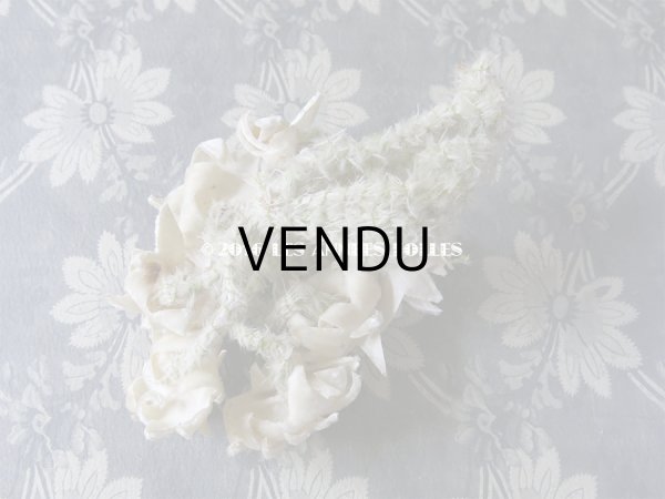 画像4: 1930年代 アンティーク  エーデルワイスのコサージュ (4)