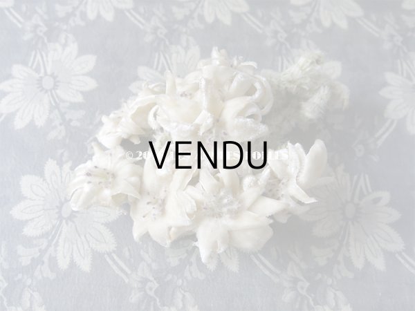 画像3: 1930年代 アンティーク  エーデルワイスのコサージュ (3)