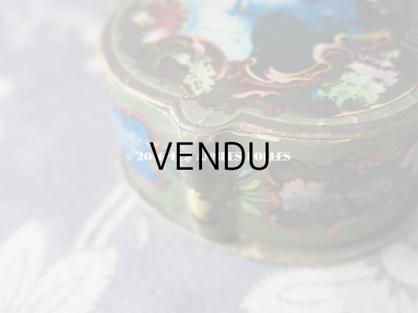 画像7: アンティーク パウダーボックス POUDRE MANON LESCAUT - A. BOURJOIS&CIE PARIS - (7)