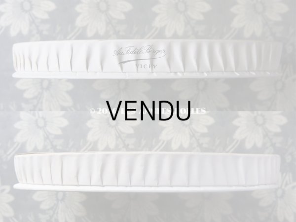 画像4: アンティーク ドラジェのボックス 薔薇のガーランド マリアージュのお菓子箱 結婚式 MARIAGE - AU FIDELE BERGER VICHY - (4)