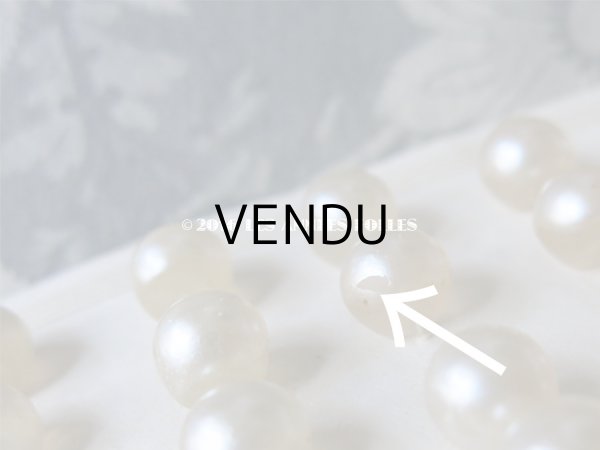 画像11: アンティーク ガラス製 ボタン パール加工  パールボタン 11mm  36ピース (11)