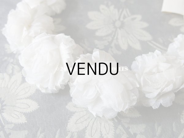 画像5: 1930年代 アンティーク 薔薇のヘッドリース ティアラ (5)