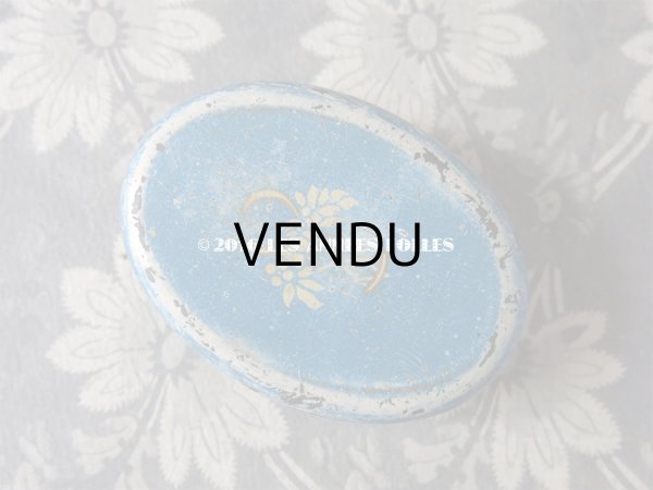 画像3: アンティーク プランタン 花かごのメタル缶 - AU PRINTEMPS PARIS - (3)