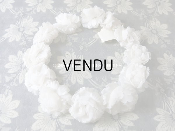 画像4: 1930年代 アンティーク 薔薇のヘッドリース ティアラ (4)