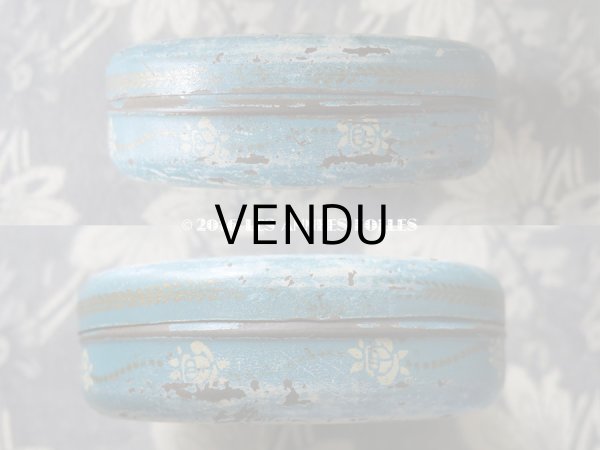 画像4: アンティーク プランタン 花かごのメタル缶 - AU PRINTEMPS PARIS - (4)