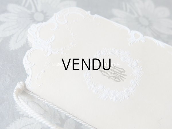 画像3: 1900年代 アンティーク 舞踏会の手帳 ペンシル付 CARNET DE BAL カルネ・ド・バル (3)