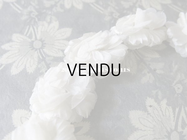 画像6: 1930年代 アンティーク 薔薇のヘッドリース ティアラ (6)