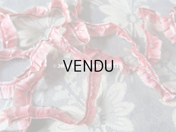 画像5: 19世紀末 アンティーク  ロココ調トリム 1.25m 金糸の縁取り 11mm幅 (5)