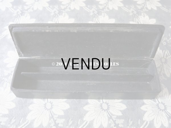 画像7: 19世紀 アンティーク ペンケース パピエマシェ PLUMES & CRAYONS (7)