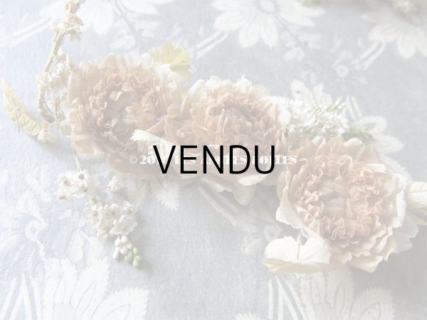 画像6: 19世紀 ナポレオン3世時代 アンティーク ウェディング ヘッドリース＆ブーケ 結婚式 ティアラ (6)