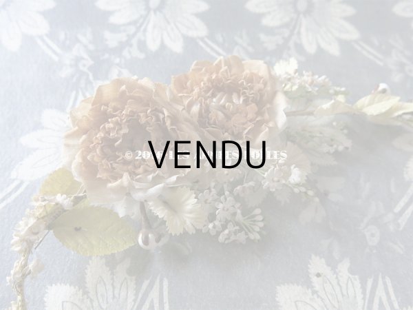 画像3: 19世紀 ナポレオン3世時代 アンティーク ウェディング ヘッドリース＆ブーケ 結婚式 ティアラ (3)