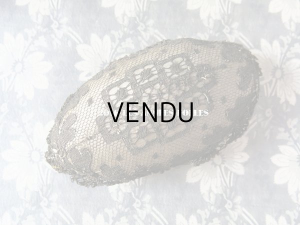 画像3: 19世紀 アンティーク ハットピンクッション　メタルレース (3)