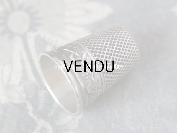 画像9: 19世紀 アンティーク シルバー製 ヤドリギ 裁縫道具セット  (9)