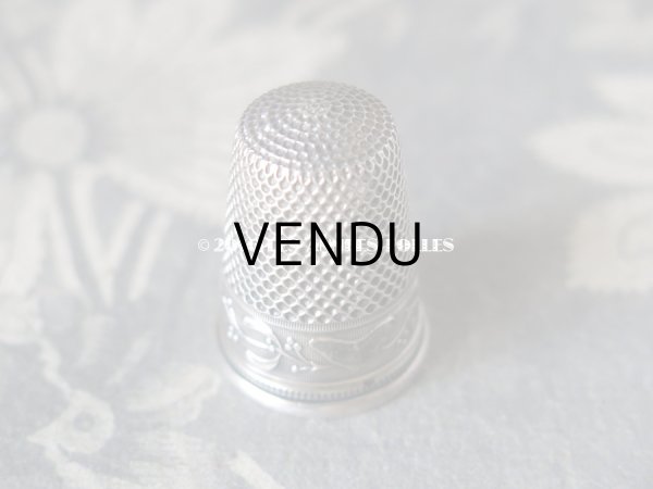 画像10: 19世紀 アンティーク シルバー製 ヤドリギ 裁縫道具セット  (10)