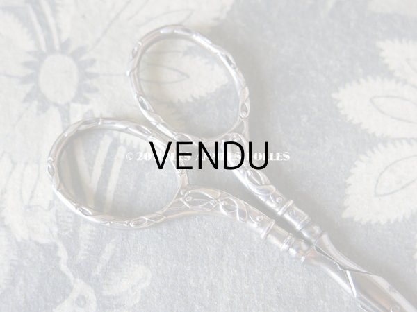 画像6: 19世紀 アンティーク シルバー製 ヤドリギ 裁縫道具セット  (6)