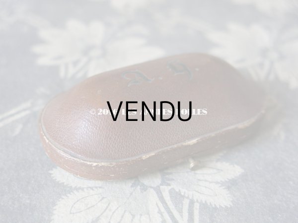 画像4: 19世紀 アンティーク ジュエリーボックス モノグラム【 A.G 】 (4)