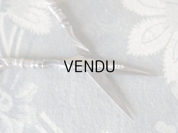 画像7: 19世紀 アンティーク シルバー製 ヤドリギ 裁縫道具セット  (7)