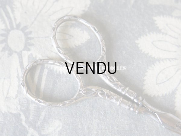 画像5: 19世紀 アンティーク シルバー製 ヤドリギ 裁縫道具セット  (5)