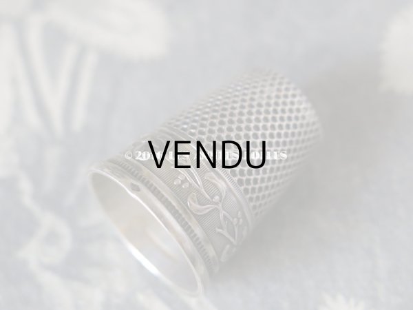 画像11: 19世紀 アンティーク シルバー製 ヤドリギ 裁縫道具セット  (11)