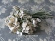 画像1: ★2016クリスマスセール対象外★ 1900年代 アンティーク 白い菫の花のコサージュ　45輪 (1)