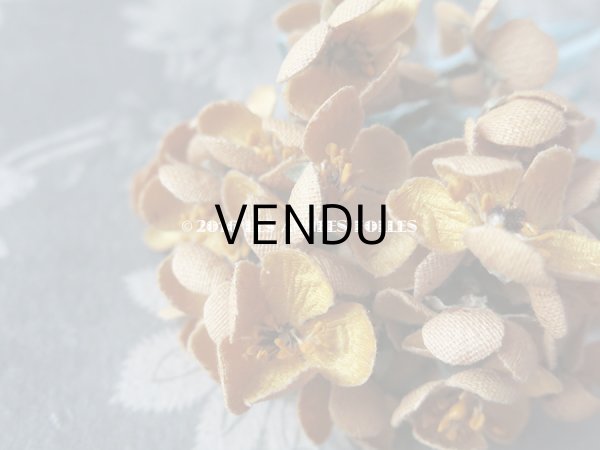 画像6: ★2016クリスマスセール対象外★ 1900年代 アンティーク 山吹の花のコサージュ (6)