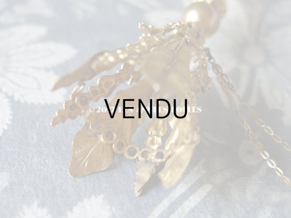 画像7: 19世紀 アンティーク 舞踏会のブーケ入れ POMPONNE (7)