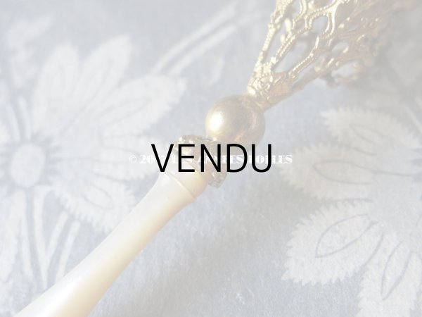 画像14: 19世紀 アンティーク 舞踏会のブーケ入れ POMPONNE (14)