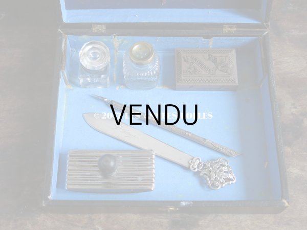 画像4: 1900年代 アンティーク パペトリーのセット (4)