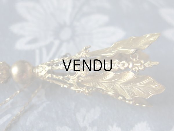 画像5: 19世紀 アンティーク 舞踏会のブーケ入れ POMPONNE (5)